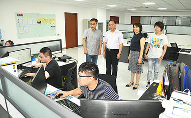 周新刚考察调研万业科技 聚焦计算机软硬件技术开发